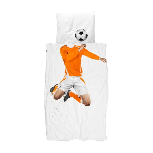 Snurk Dekbedovertrek Soccer Champ Oranje